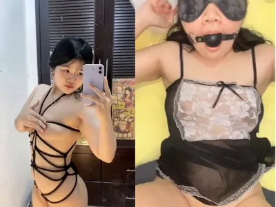 Bạo dâm gấu vú bự trông bộ đồ hầu gái