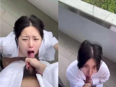Mới sáng gà gáy đã bắt em khỏa thân mút cục thịt outdoor chung cư