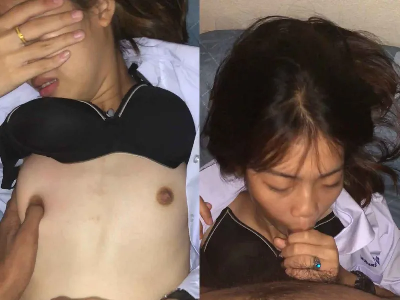 Huấn luyện cô bạn gái sinh viên thành một con đỹ dâm nghiện liếm chuối p1